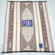 Sarung Donggala Putih Batik & Songket Motif Timbul