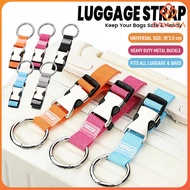 Luggage Hanging Straps Nylon Baggage Adjustable Buckle Straps Baggage Belt Travel Accessories 1Pc