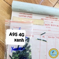 Oppo A95 4g/A74 4G volume power plastic button real photo