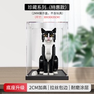 กล่องเก็บของแบบใส Acrylic Display Case สำหรับ Lego 21349 Tuxedo Cat Figurine Model Storage Box Dustp