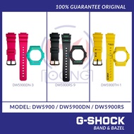 [ORIGINAL] G-SHOCK DW5900 DW5900DN DW5900RS Tapak Kucing Biru Pink paddle pop BAND AND BEZEL "bnb" C