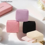 Louisfashion Toiletry Bag Sanitary Pad Pouch Pad Pouch Cute Cosmetic Storage Pouch Cable Case LFN