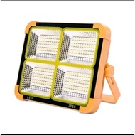 1000W Portable Solar Flood Light LED Camping Tent Light  Rechargeable