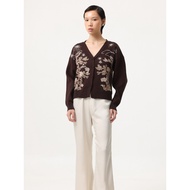KUKAI | Tori Cardigan - Women's Classy Knit Cardigan - Knit Cardigan Elegant PatternedWanita