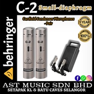 Behringer C-2 Small-diaphragm Cardioid Condenser Microphones - Pair (C2 / C 2)