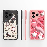 Pupil Eyes Case For Xiaomi Redmi K80 K80 Pro Popular Panda Star Casing Soft Silicone Shockproof Back