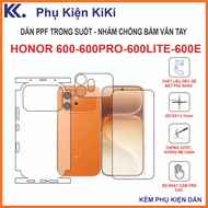 Honor 600, 600pro, 600 lite, 600e 4-layer ppf sticker full back edge ppf sticker