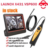 2024 LAUNCH X431 VSP-600 VSP600 OBD2 Scanner Video Scope Camera Digital Inspection Camera Work With 