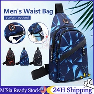 ReadyStock Men's Chest Bag Crossbody Bag Women Men's Crossbody Bag Men's Bag Men's Sling Bag Men's C