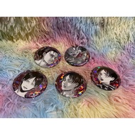 Attack on Titan Eren Yaeger Holographic Can Badge