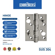 DEKKSON Safe Guard Hinge ESS SGH 4x3x3mm 2BB Silver