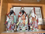 福祿壽陶瓷公仔