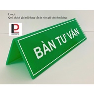 A-shaped Mica Title Board size 24x0.5cm