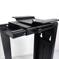 ELSEN Under Desk PC Mount Wall Mount Black Computer Tower PC Holder Under Desk
