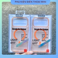 (IP17 SERIES) LIKUS HARD BACK CASE SUPER THIN HARD EDGE ANTI-YELLOWING IP17 / IP17 PRO / IP17 AIR / 