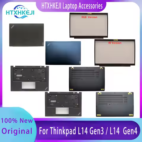 New For Lenovo ThinkPad L14 Gen3 / L14 Gen4;Replacemen Laptop Accessories Lcd Back Cover/Palmrest/Bo