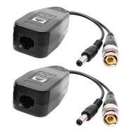 SWEET~ 4 in 1 CCTV Signal Transmitters For AHDs CVIs TVIs CVBS Systems Twisted Pair Extended Ranges 