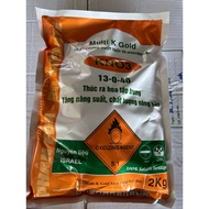 Kno3 13-0-46 Multi K Gold 2Kg Isreal ingredients: Promotes concentrated flowering, heavy weight, col