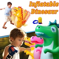 95cm Dinosaur Inflatable Boxing Training Bag Children Toy Boxing Dinosaur Tumbler Toy with Pump Toy