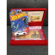 💯% Original Hot Wheels🔥 PROTON SAGA & TUN MAHATHIR GOLD NOTE OF HOPE(POH KONG)FINE GOLD 999.9  0.10g