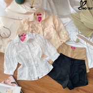 THO TAY RABBIT tafta shirt and pants set S259CX89