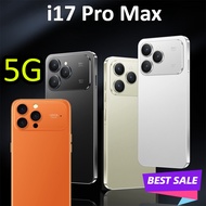 New i17 Pro Max 7.0 Inch HD Android 22GB+2TB 8000mAh Battery 5G Dual Card WiFi GPS Google Smartphone