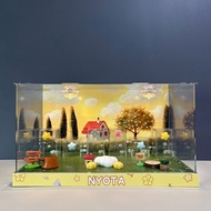 กล่องสุ่มฟิกเกอร์ Nyota Free Growth Series อินเทรนด์ ของเล่นสะสม ของขวัญ พร้อมกล่องโชว์แบบโมเดล บรรจ