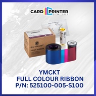 Entrust Datacard Sigma EM1 EM2 DS1 DS2 DS3 YMCKT-KT Color Cartridge Ink ID Card - 525100-005-S100