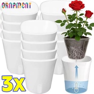 [H&L]1/2/3PCS Self Watering Flower Pots Double Layer Design, Automatic Plant Watering System with Ab