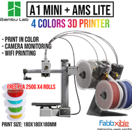 [Free Training Video] Bambu Lab A1 Mini Combo 3D Printer (with AMS Lite)