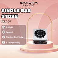 SAKURA Infrared Single Gas Stove (SGS-D7)