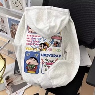 Shin-chan Graphic Hoodie | Oversized Casual Sweatshirt | Anime Street Style