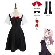 อะนิเมะ Kaguya-Sama: ความรักคือสงคราม Copaly ชุดคอสเพลย์ Shinomiya Kaguya เครื่องแต่งกายชุดเดรสเจ้าห