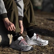 Hoka One One Joint Outdoor Anti-Slip Heightening Haze Gray Men's Cross-Country Professional Retro Running Shoes