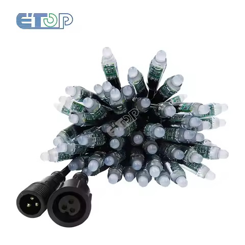 100pcs 12MM WS2811 Led String Light Smart Pixel Module DC 5V 12v IP68 Waterproof WS2811IC Digital LE