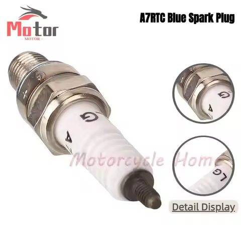 Spark Plug CR7HSA A7RTC A7TC A7RC Compatible with GY6 50cc-150cc, For Honda XR80R XR100R, CRF80F CRF