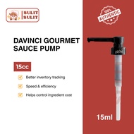 DaVinci Gourmet Syrup Pump for Coffee & Milk Tea – Professional Café Sauce & Syrup Dispenser