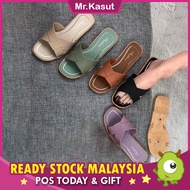 READY STOCK Mr.Kasut Xiomy Women's Flat Shoes Kasut Wanita Sandal