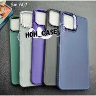 Ring stand case samsung a07 4g a07 5g macaron case standing camera case