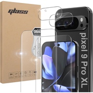 2+2 Pack for Google Pixel 9 Pro XL/Pixel 10 Pro XL Screen Protector + Camera Lens Protector, 9H HD T