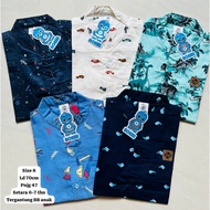 KATUN KEMEJA 5.5 : [SABIAN STORE OFFICIAL] NOEMI CHILDREN'S SHIRT/BOYS' TOPS/CHILDREN'S COTTON SHIRT