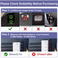 TV Stand for Sharp TV Legs Replacement, This is Not a Universal TV Legs, Please Carefully Examine Th