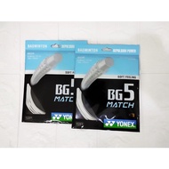 ORIGINAL BG5 MATCH SP STRINGS YONEX BADMINTON STRING BG 5 MATCH ORIGINAL