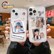 SOFTCASE CASING CLEAR AIR BAG CUSTOM REQUEST PHOTO POLAROID NAME AND WRITING FOR XIAOMI REDMI A1 A2 