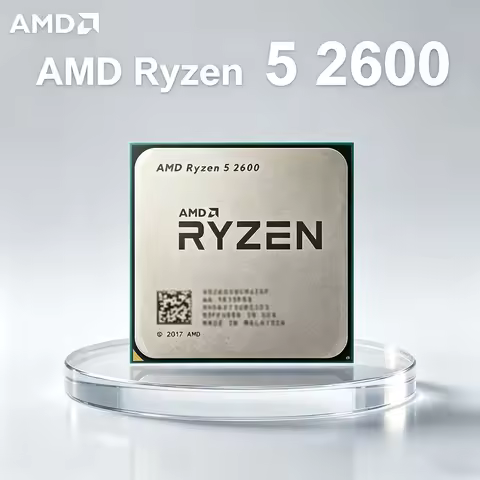 AMD Ryzen 5 R5 2600 For DIY Assembly Computer Desktop CPU Processor AM4 Processor 3.4GHz Multi-Core