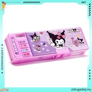 DAPHNE-HOME Pencil , Astronaut Design Pochacco/Kuromi/Cinnamoroll/Melody Mechanism Pencil Box, Doubl