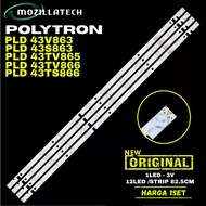 BACKLIGHT TV POLYTRON 43 PLD43V863 PLD43TV865 PLD43TV866 PLD43TV863 PLD43V863 43TV865 43TV863