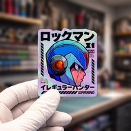 Mega Man Gaming Hologram Sticker | Mega Man X