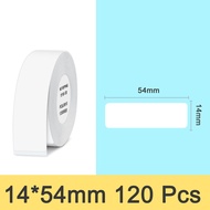 Niimbot D11 nhãn dán Trắng Nhãn giấy cuộn Không Thấm Nước giấy nhiệt Tự Adhsive D11 D110 nhãn dán gi