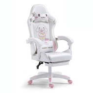 【ราคาต่ำ 】90-130 °เก้าอี้คอม gaming chair เก้าอี้เกมมิ่งเกาอี้เกมมิ่งเก้าอี้ gaming เก้าอีเกมเมอร์ เก้าอี้เล่นเกม เก้าอี้เล่นเกมสีชมพู เก้าอี้เรียนเก้าอี้